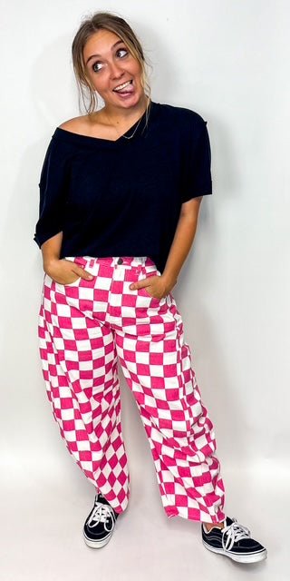 Check The Boxes Barrel Jeans - Deadwood South Boutique & Company LLC