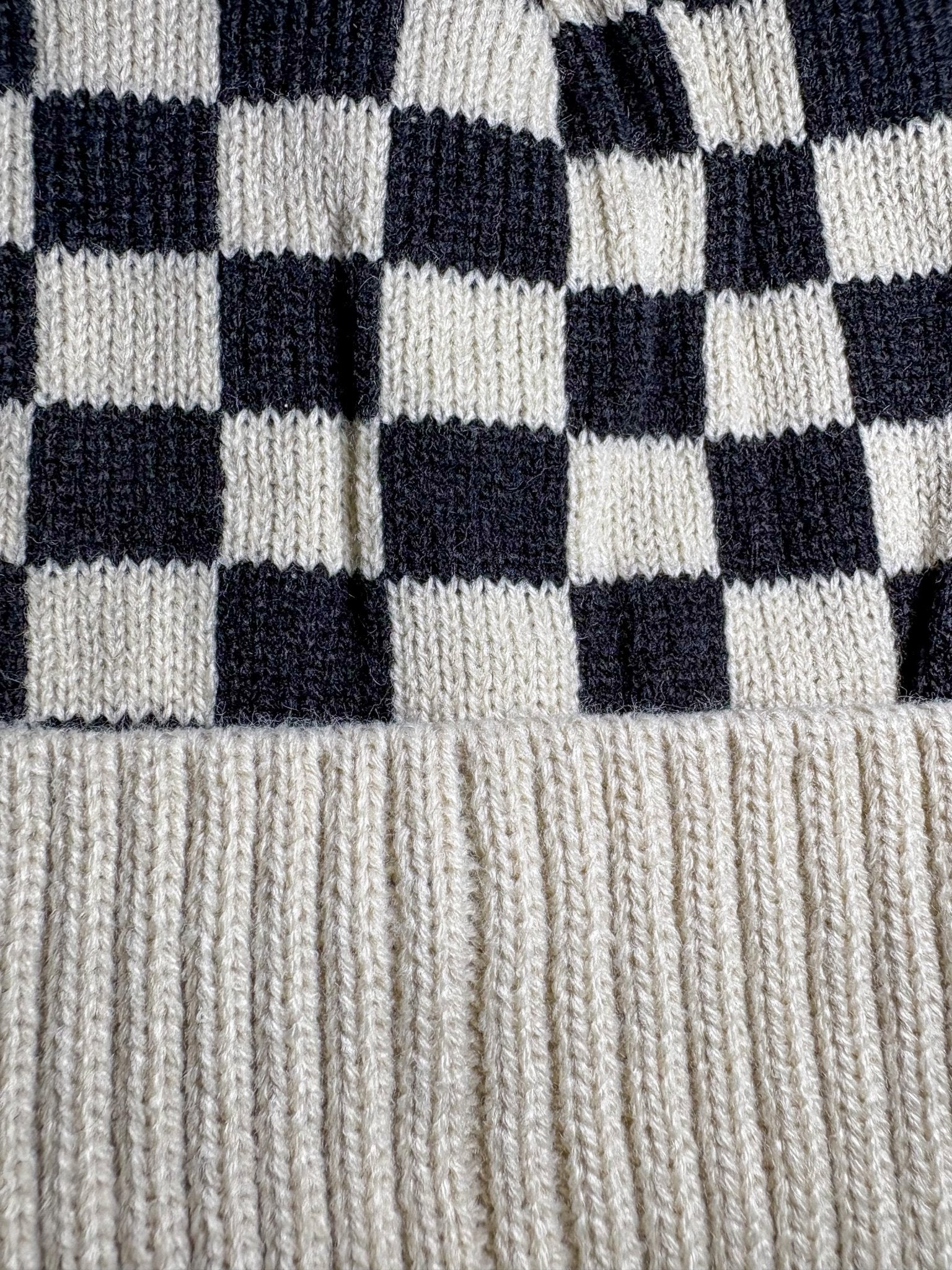 Checkered Beanie - Deadwood South Boutique & Company LLC
