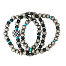 Checks and Balances Fashion Bracelet Set - Deadwood South Boutique & Company LLC