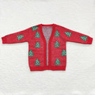 Christmas Tree Girls Cardigan-childrens-Deadwood South Boutique & Company LLC-Deadwood South Boutique, Women's Fashion Boutique in Henderson, TX