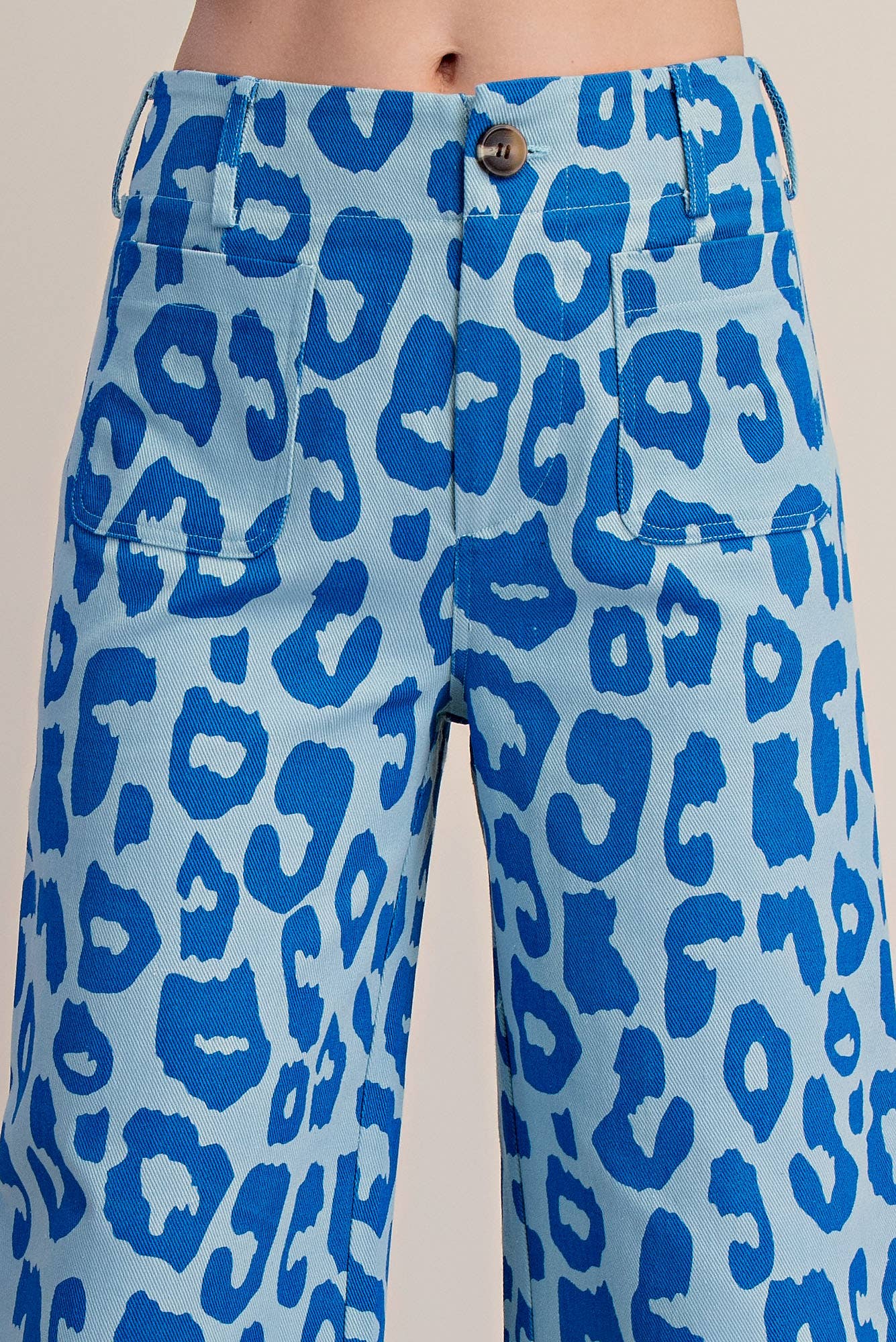 Colette Cropped Wide-Leg Neon Leopard Pants - Deadwood South Boutique & Company LLC