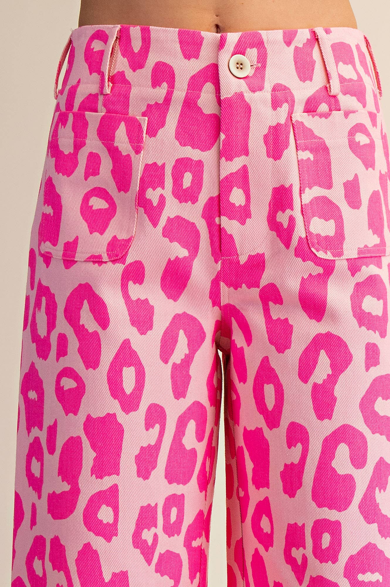Colette Cropped Wide-Leg Neon Leopard Pants - Deadwood South Boutique & Company LLC