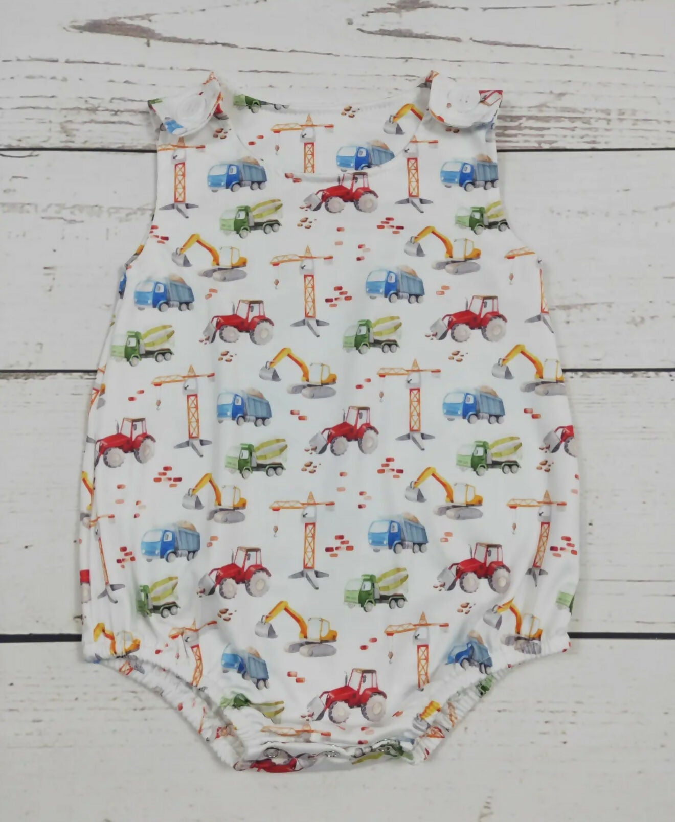 Construction Bubble Outfit - Deadwood South Boutique & Company LLC