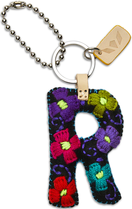 Consuela Black Felt Letter Charms - Deadwood South Boutique & Company LLC