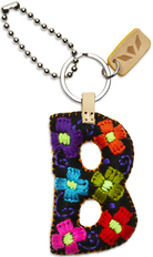 Consuela Black Felt Letter Charms - Deadwood South Boutique & Company LLC