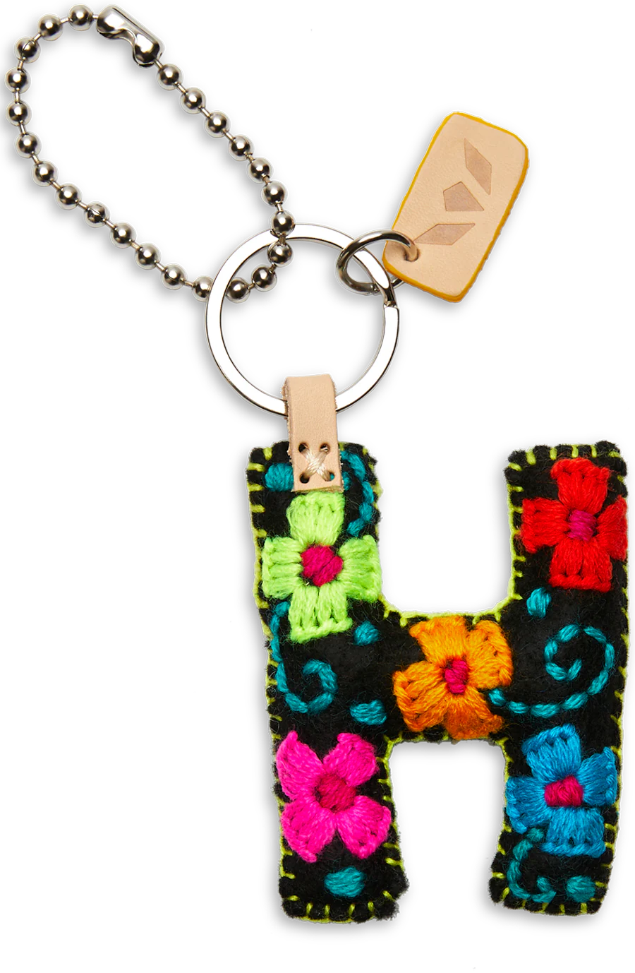 Consuela Black Felt Letter Charms - Deadwood South Boutique & Company LLC
