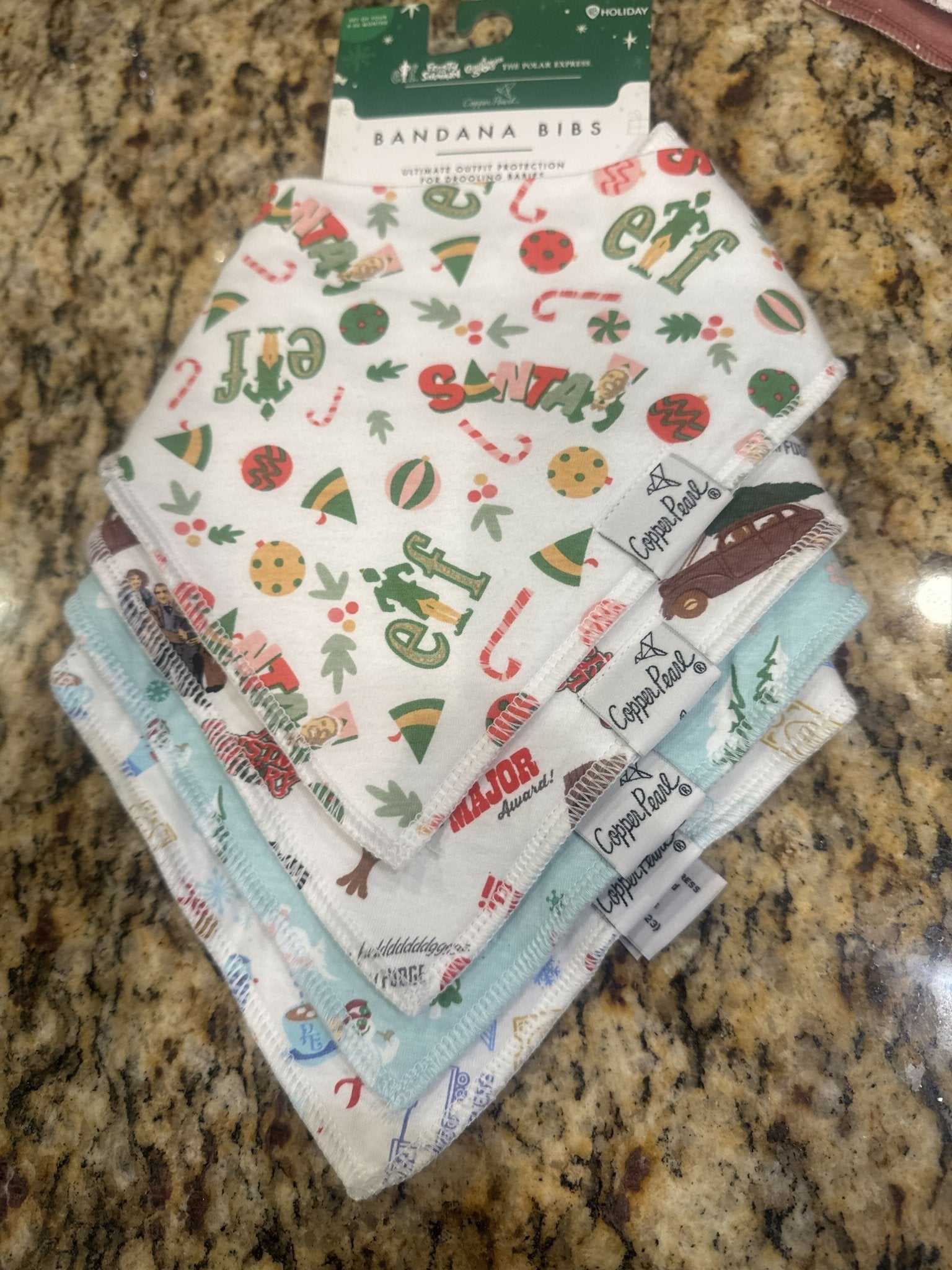 Copper Pearl Bandana Bibs 4Pack - Deadwood South Boutique & Company LLC