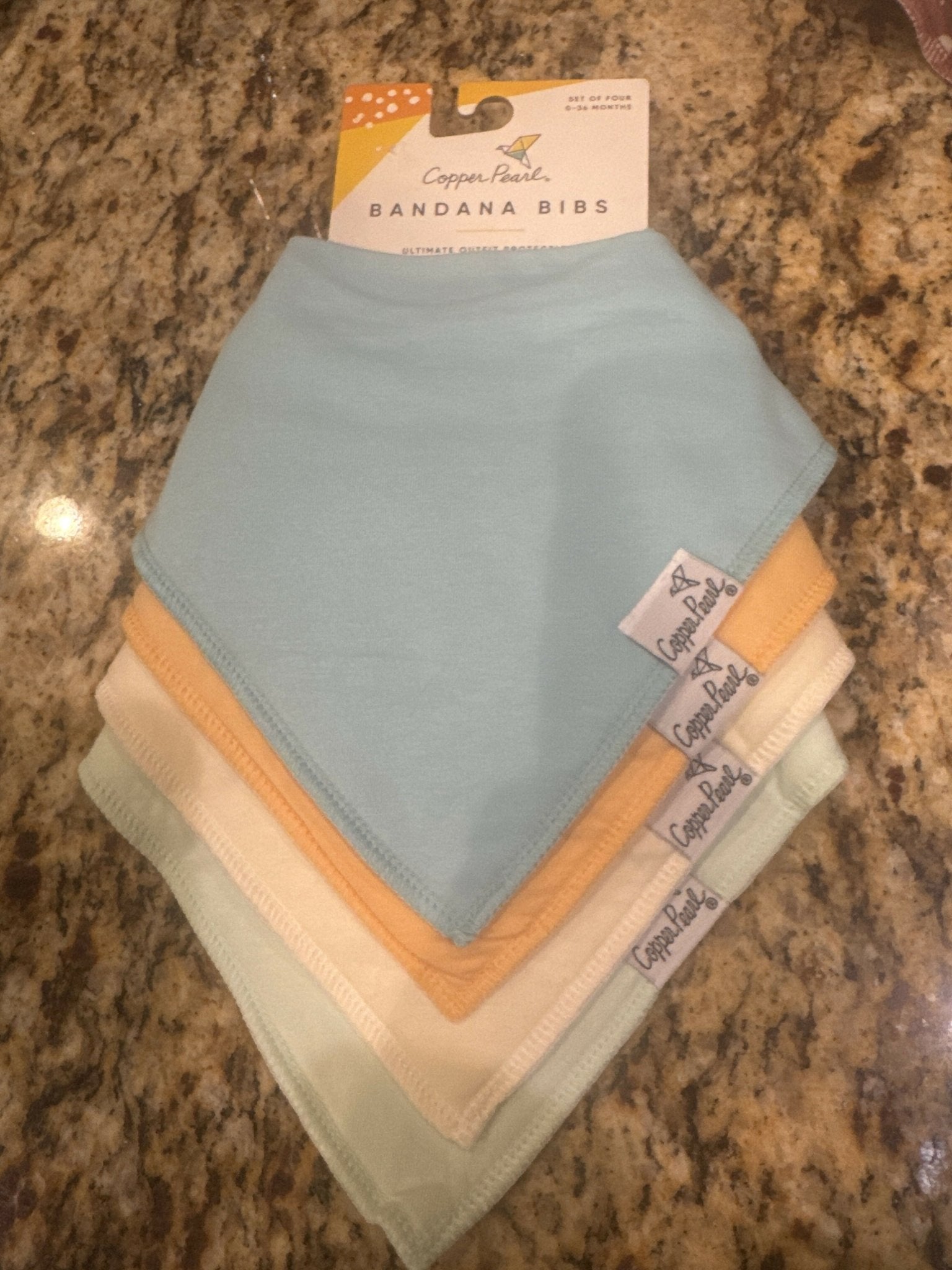 Copper Pearl Bandana Bibs 4Pack - Deadwood South Boutique & Company LLC