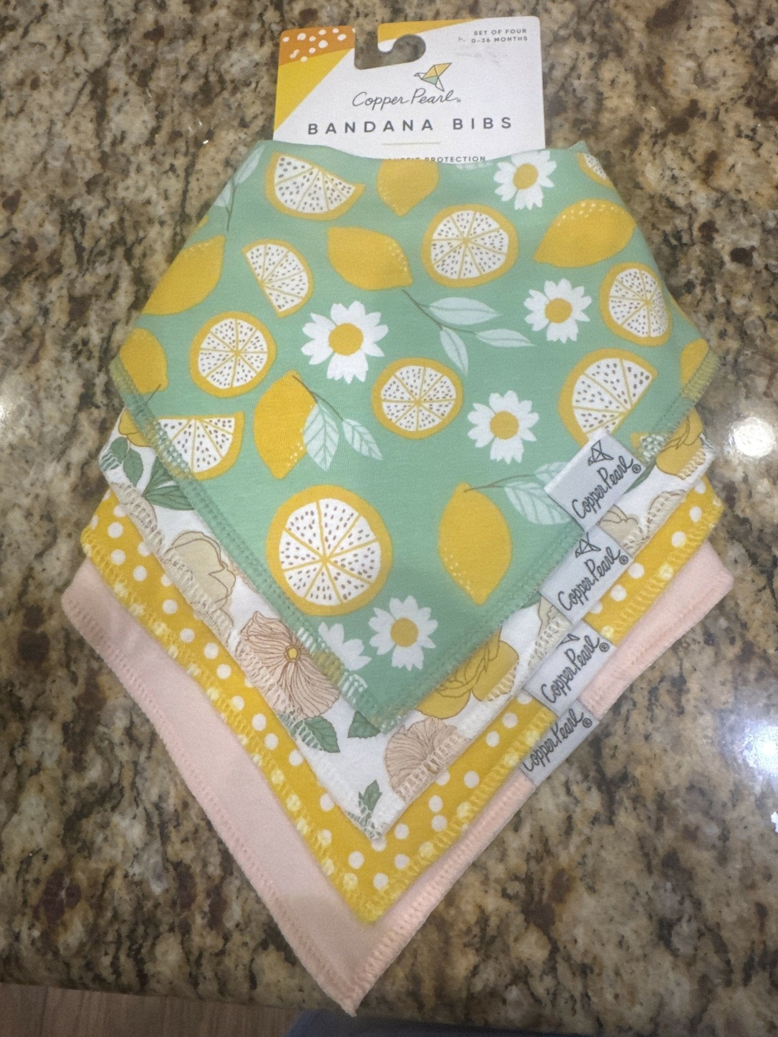 Copper Pearl Bandana Bibs 4Pack - Deadwood South Boutique & Company LLC