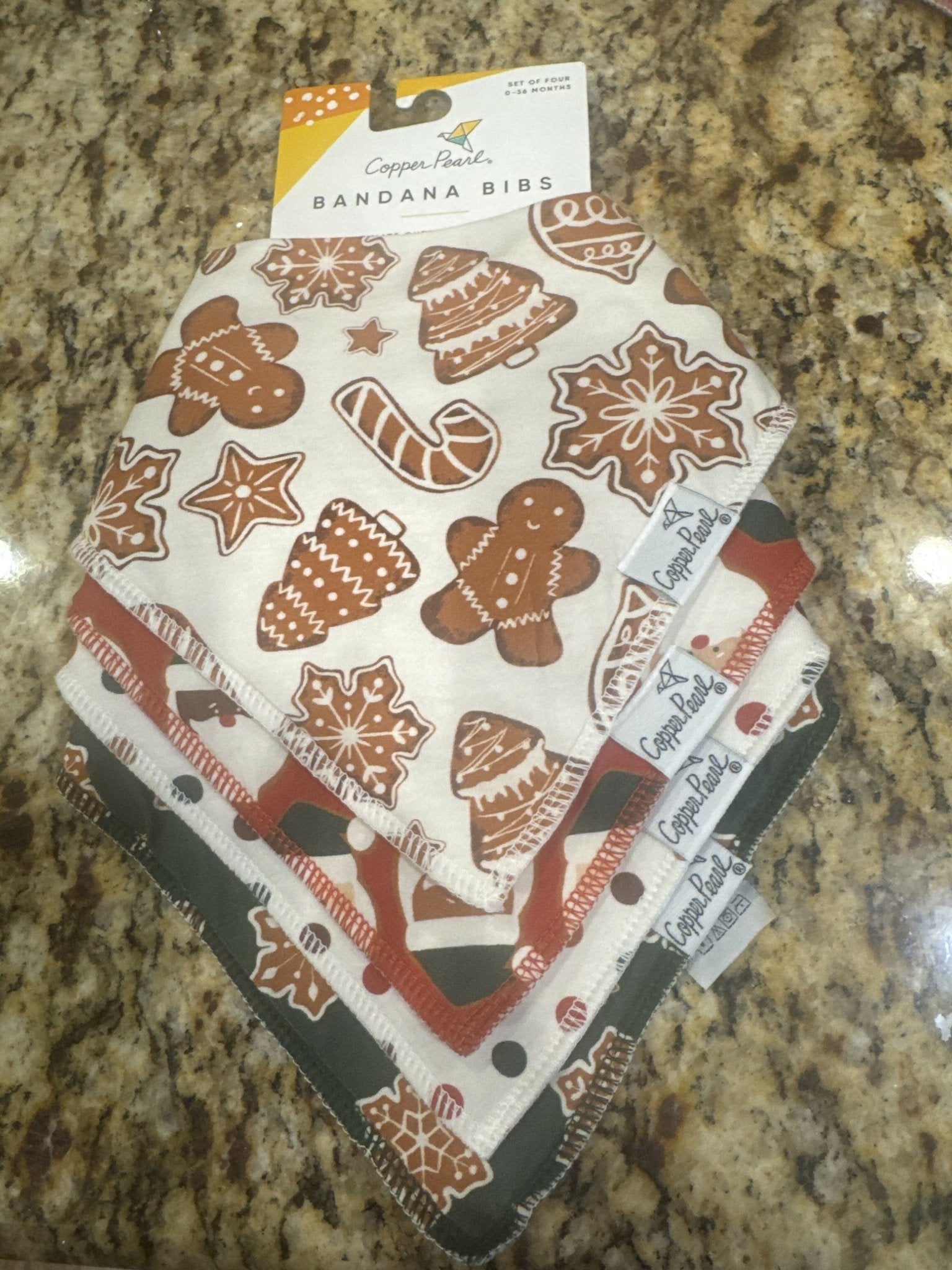 Copper Pearl Bandana Bibs 4Pack - Deadwood South Boutique & Company LLC