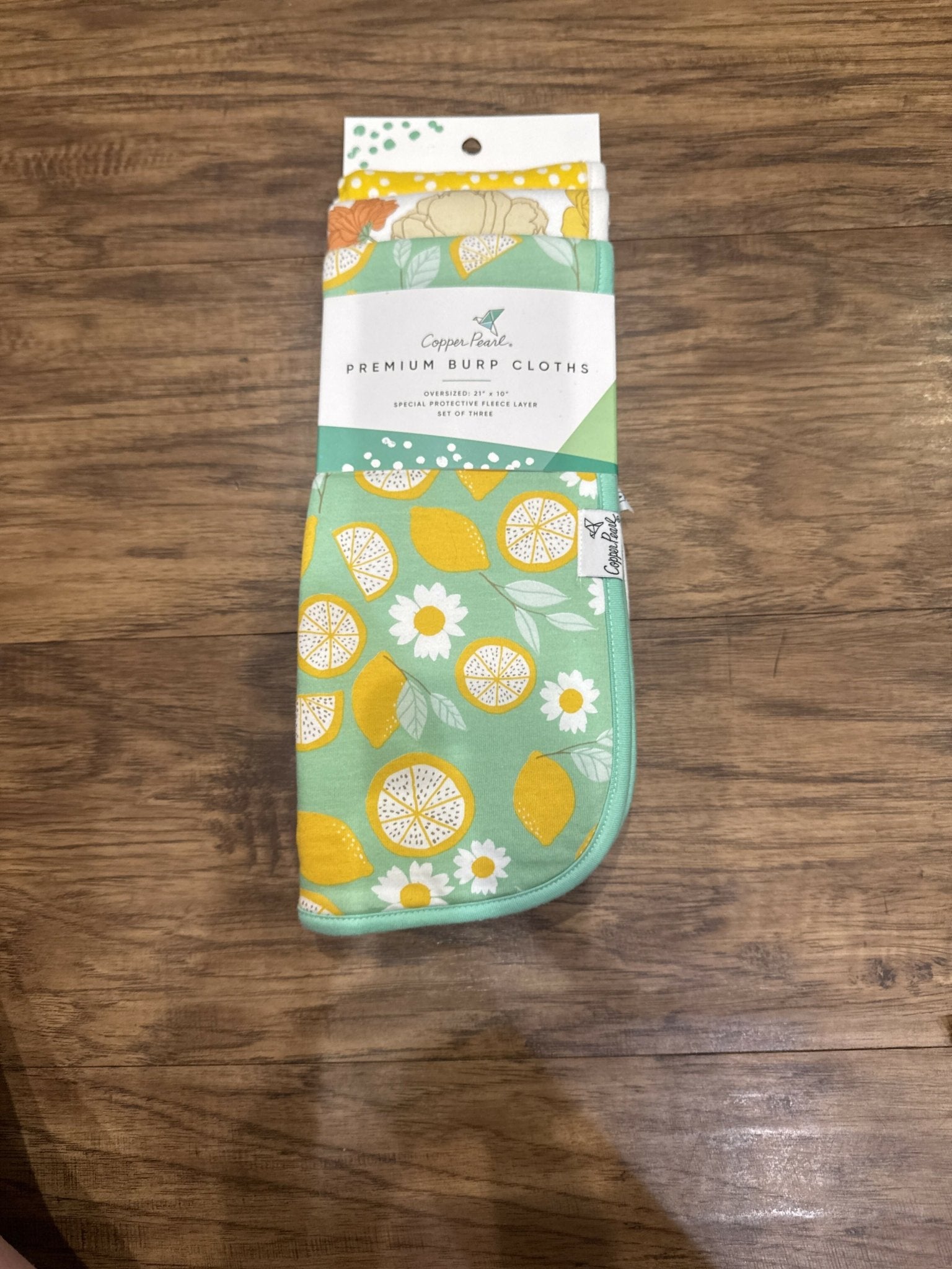 Copper Pearl Burp Cloth 3pk. - Deadwood South Boutique & Company LLC