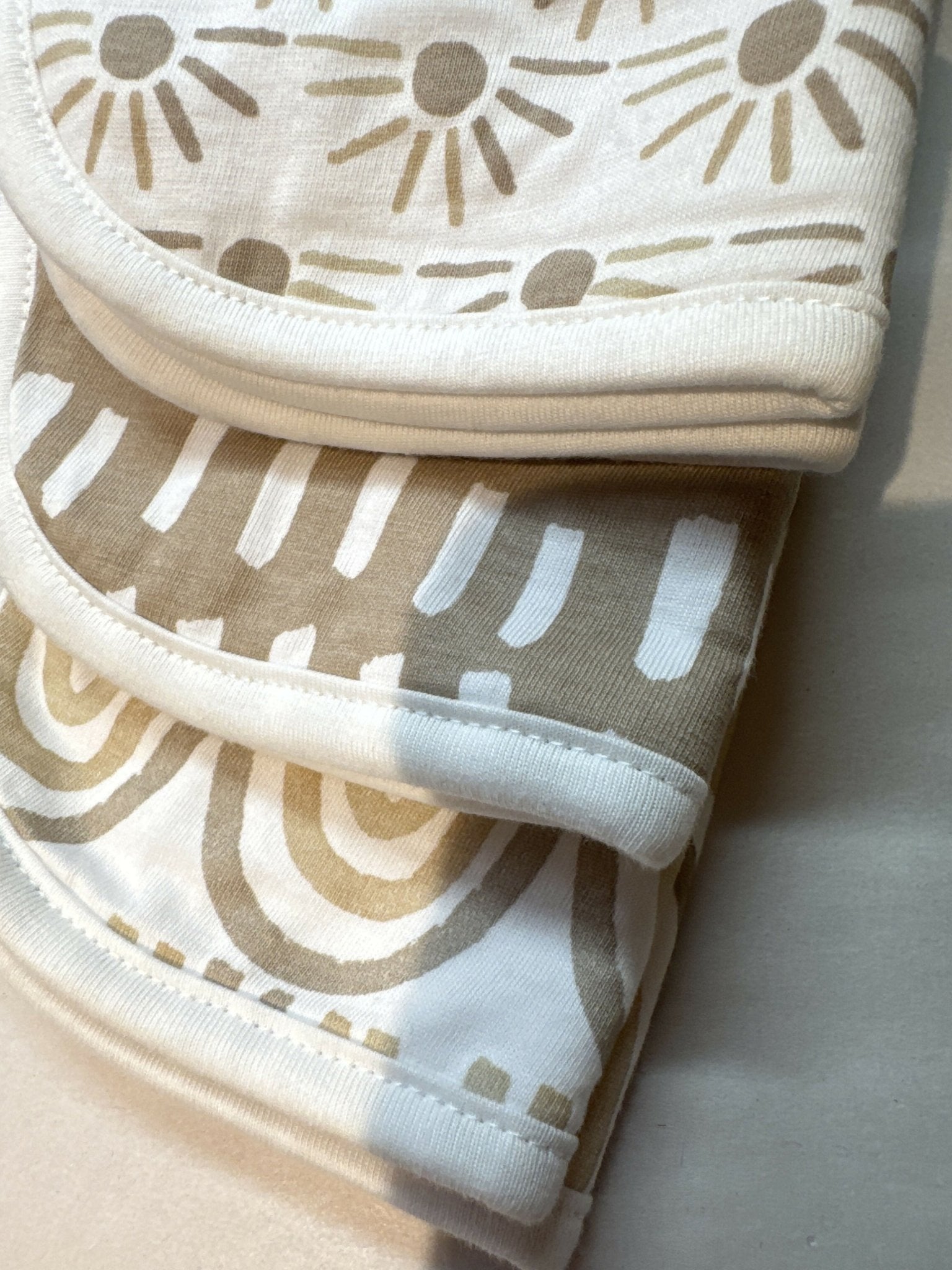 Copper Pearl Burp Cloth 3pk. - Deadwood South Boutique & Company LLC