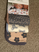 Copper Pearl Burp Cloth 3pk. - Deadwood South Boutique & Company LLC