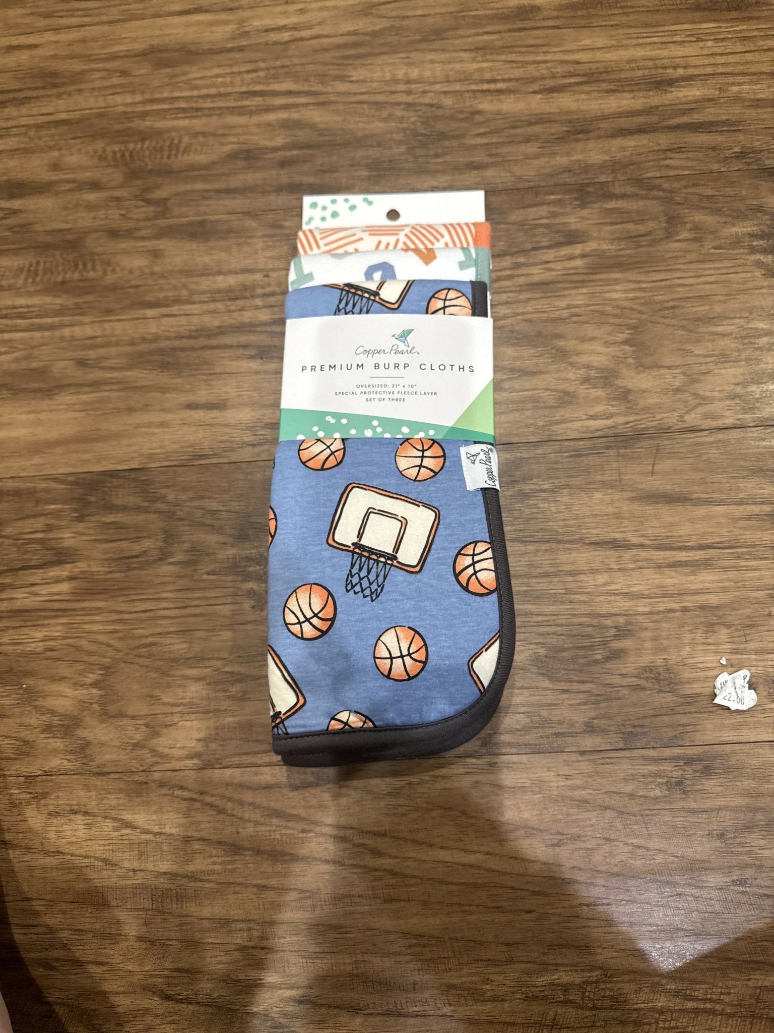 Copper Pearl Burp Cloth 3pk. - Deadwood South Boutique & Company LLC