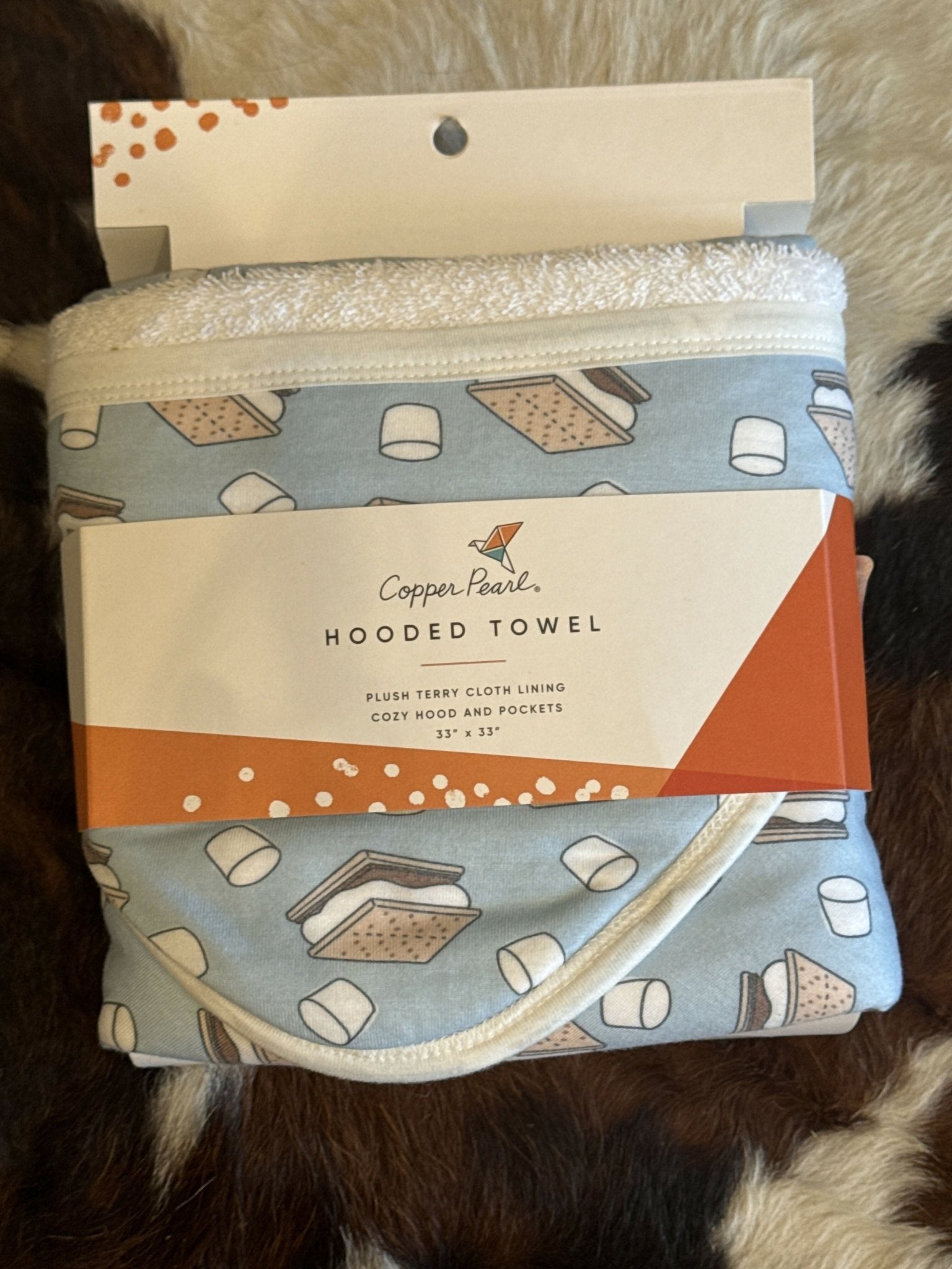 Copper Pearl hooded towels - Deadwood South Boutique & Company LLC