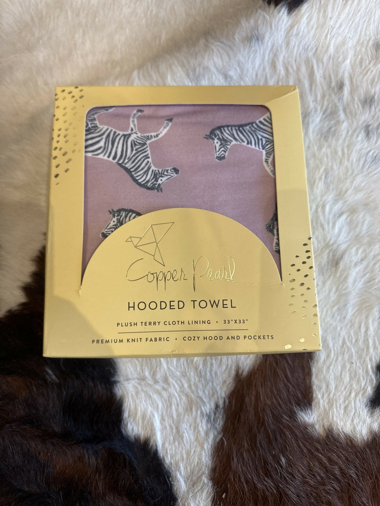 Copper Pearl hooded towels - Deadwood South Boutique & Company LLC