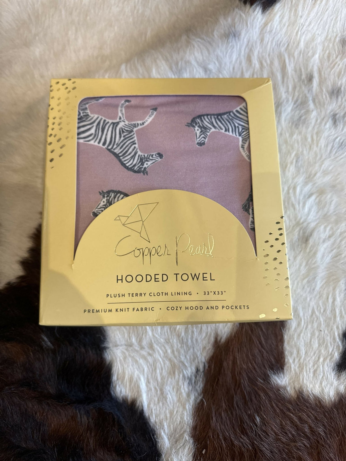 Copper Pearl hooded towels - Deadwood South Boutique & Company LLC