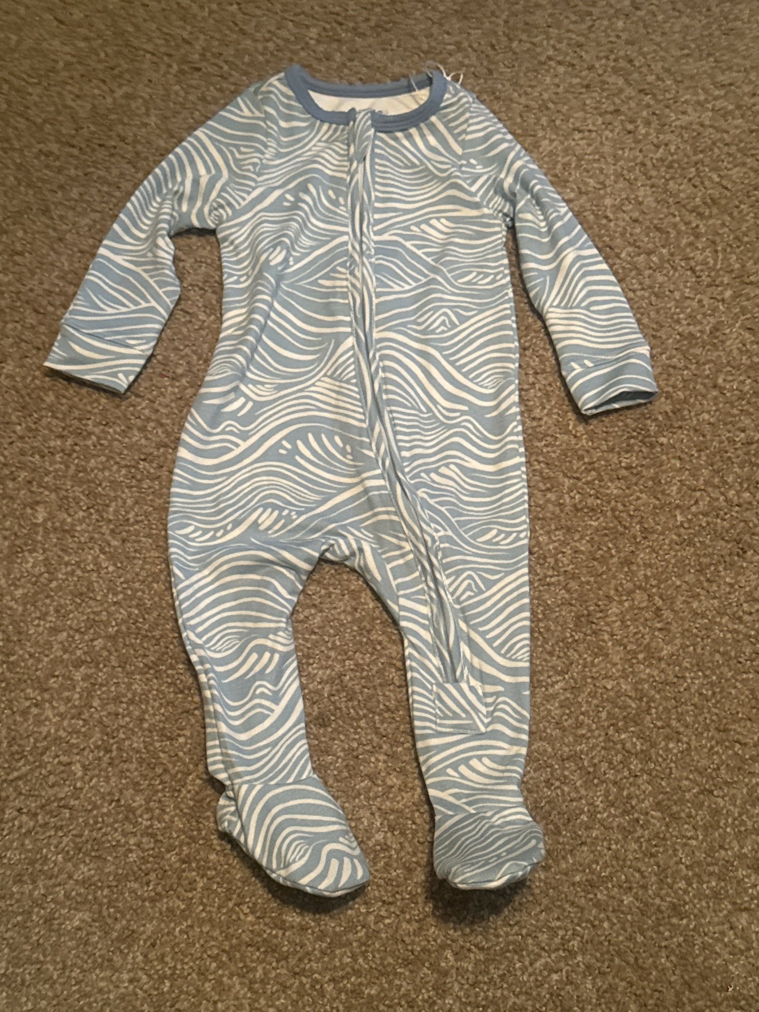 Copper Pearl Zipper Footed Outfit - Deadwood South Boutique & Company LLC