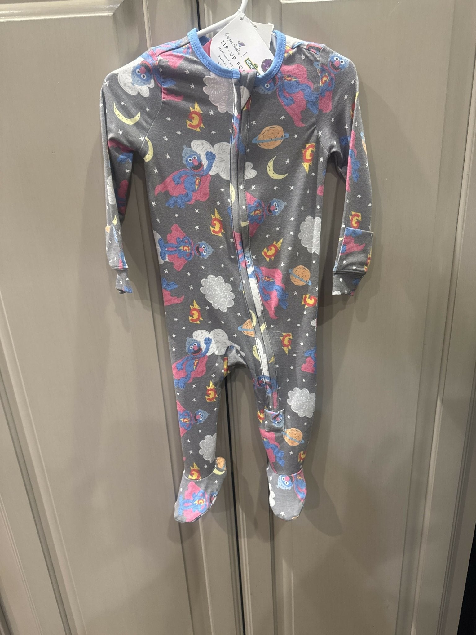 Copper Pearl Zipper Footed Outfit - Deadwood South Boutique & Company LLC
