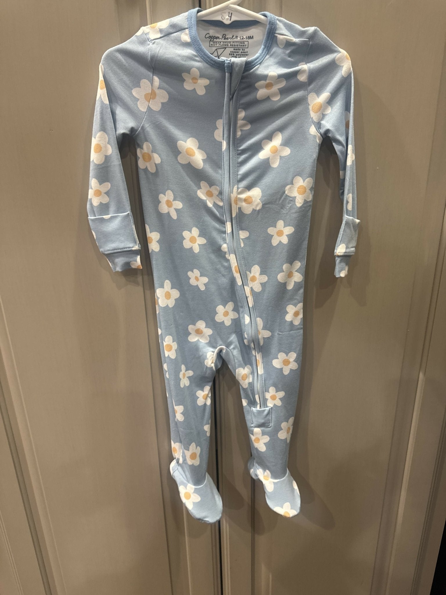 Copper Pearl Zipper Footed Outfit - Deadwood South Boutique & Company LLC