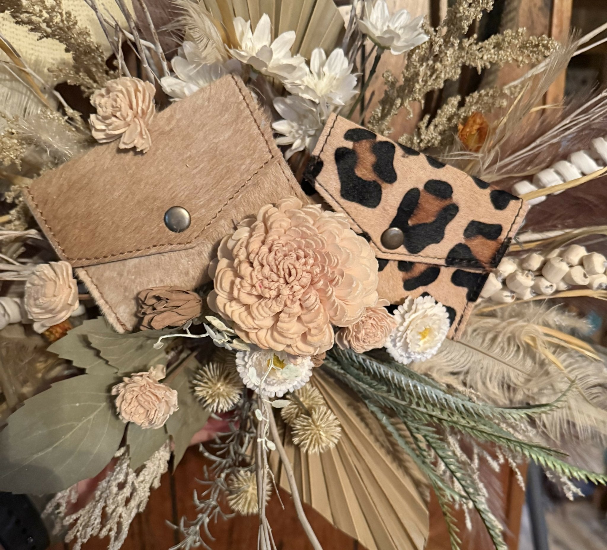 Cowhide Card Holder - Deadwood South Boutique & Company LLC