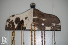 Cowhide & Leather Necklace Holder - Deadwood South Boutique & Company LLC