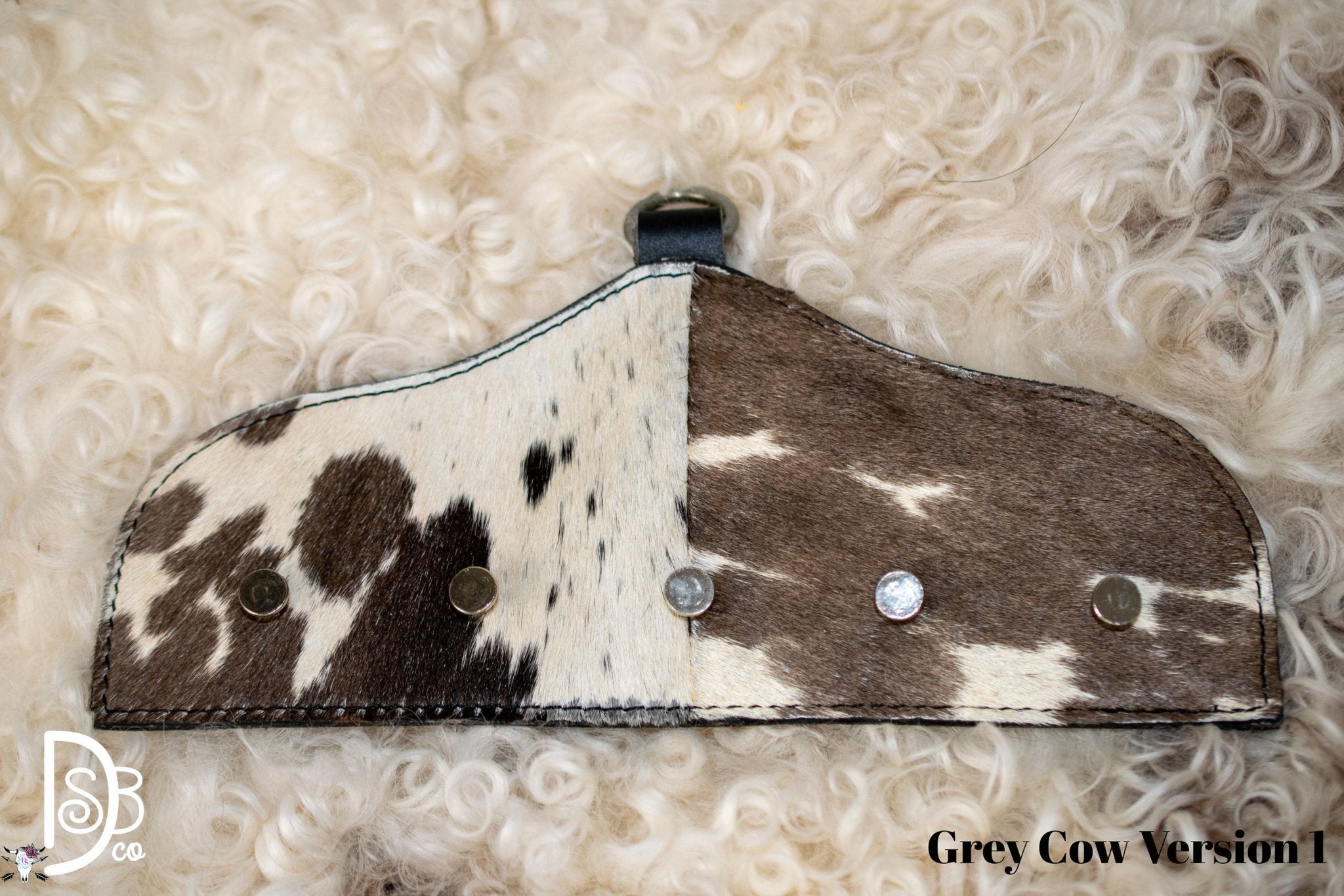 Cowhide & Leather Necklace Holder - Deadwood South Boutique & Company LLC