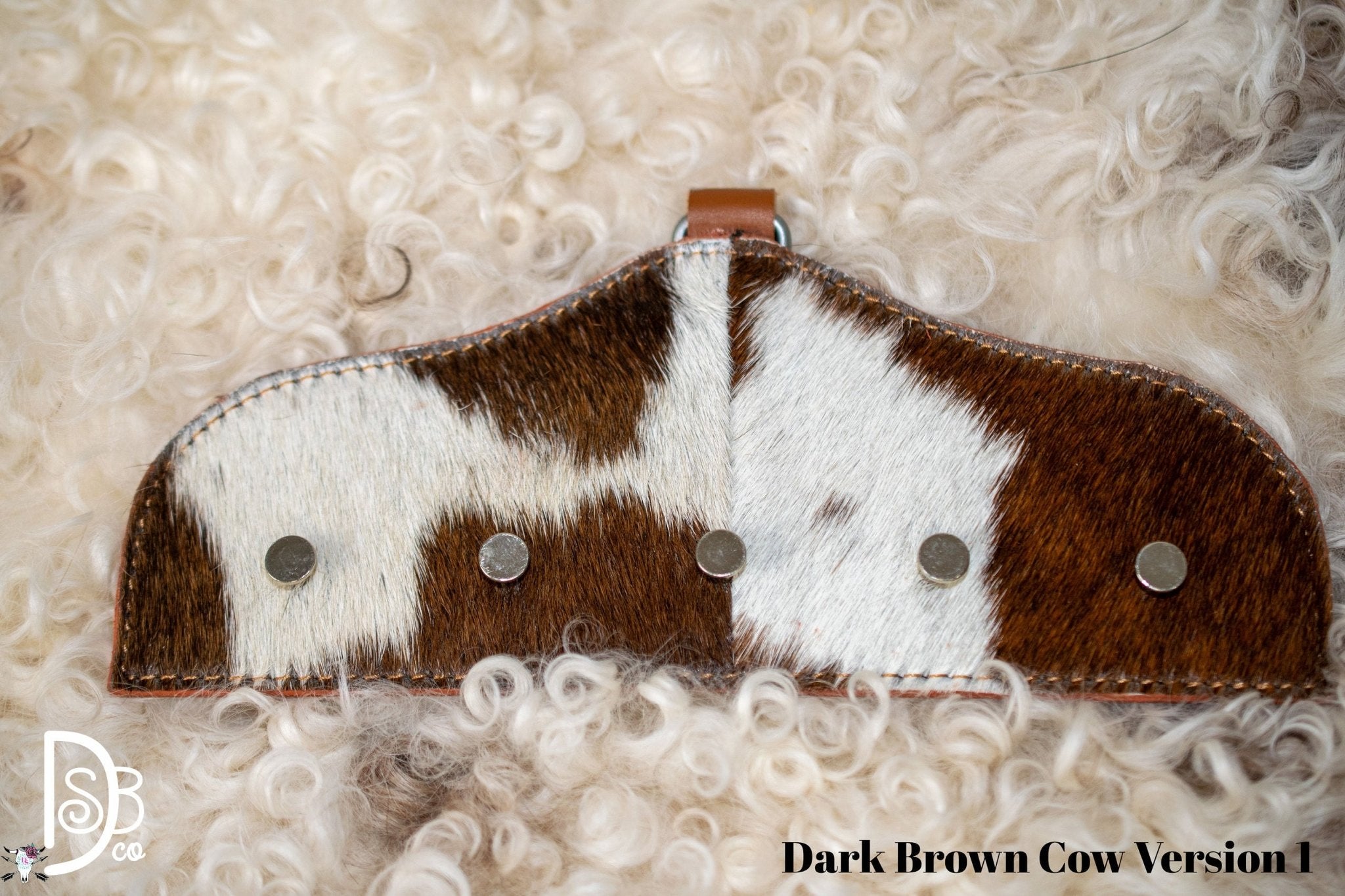 Cowhide & Leather Necklace Holder - Deadwood South Boutique & Company LLC