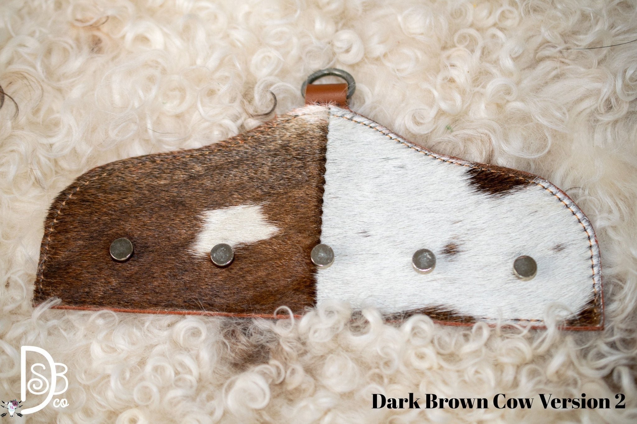 Cowhide & Leather Necklace Holder - Deadwood South Boutique & Company LLC