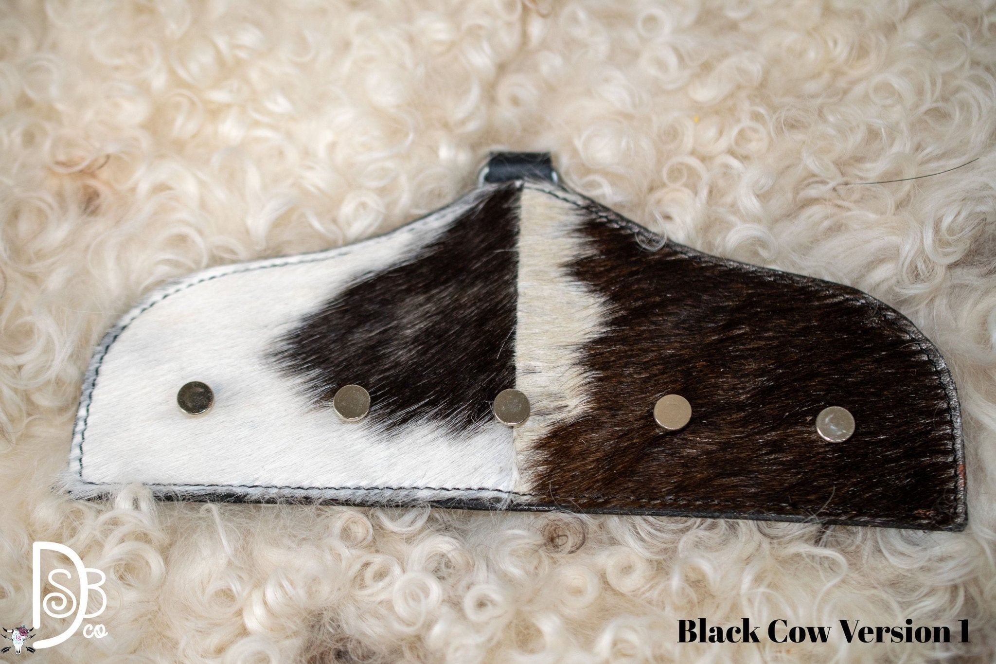 Cowhide & Leather Necklace Holder - Deadwood South Boutique & Company LLC