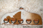 Cowhide & Leather Scarf Holder - Deadwood South Boutique & Company LLC