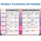 Crafty and Cool Teacher Planner - Deadwood South Boutique & Company LLC