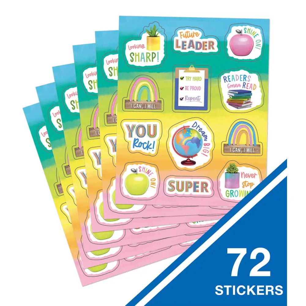 Creative Inspired Motivators Shape Stickers - Deadwood South Boutique & Company LLC