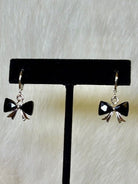 Crosby Silver Bow Earrings - Deadwood South Boutique & Company LLC