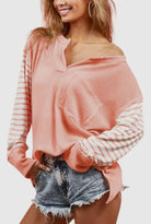 Cutting Edge Waffle Knit Top - Deadwood South Boutique & Company LLC