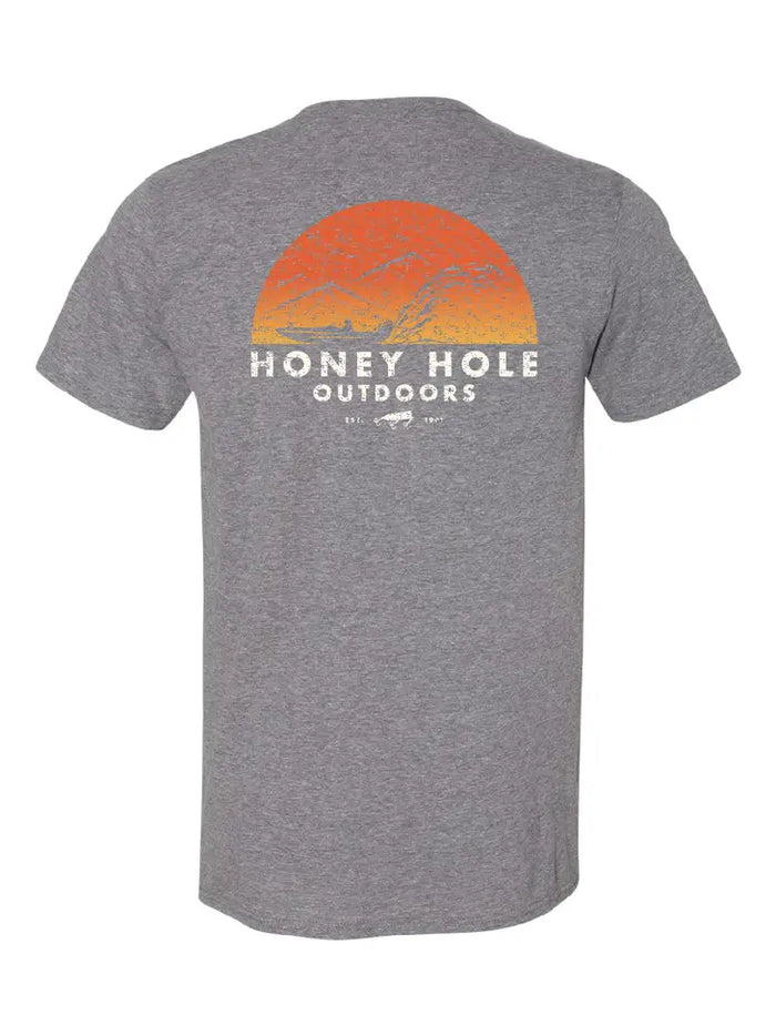 Honey Hole Outdoors Rooster Tail Graphic Tee-Graphic Tee's-Deadwood South Boutique & Company-Deadwood South Boutique, Women's Fashion Boutique in Henderson, TX