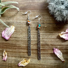 Turquoise & Spiny Dangle Dive Earrings-Earrings-Deadwood South Boutique & Company-Deadwood South Boutique, Women's Fashion Boutique in Henderson, TX