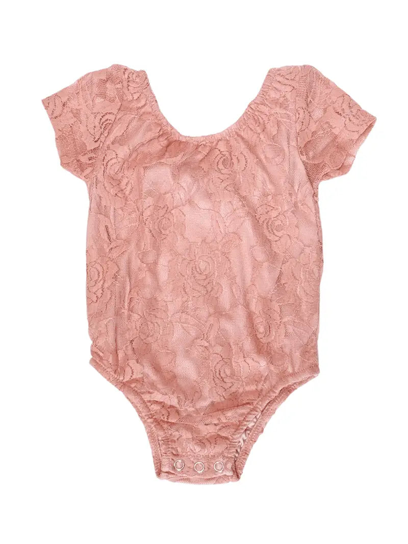 Lorraine Cap Sleeve Lace Leotard-children's-Deadwood South Boutique & Company-Deadwood South Boutique, Women's Fashion Boutique in Henderson, TX