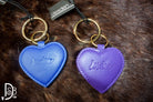 DESDEN: University Heart Keychain / Purse Charm - Deadwood South Boutique & Company LLC