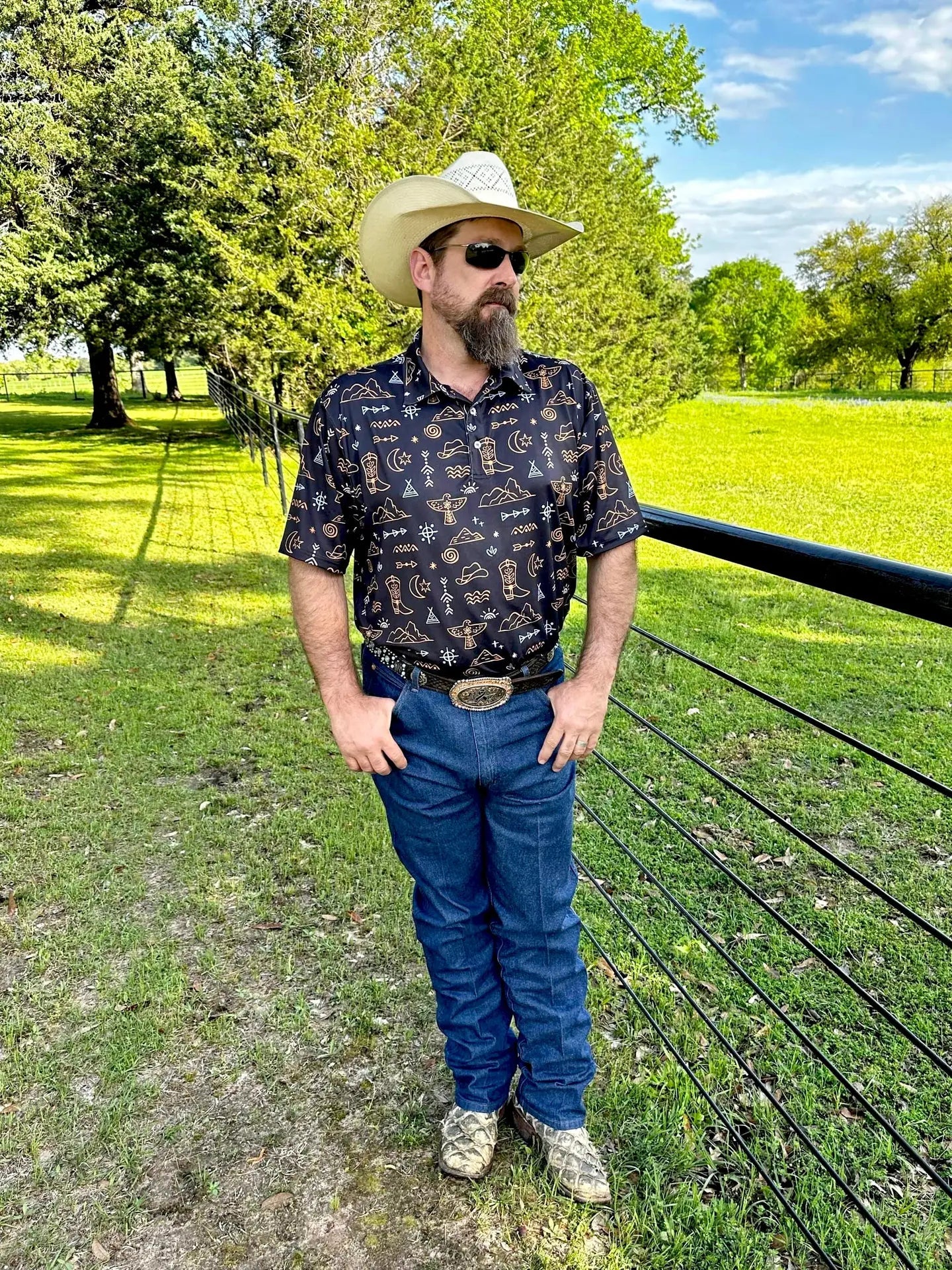 Desert Nights Polo - Deadwood South Boutique & Company LLC