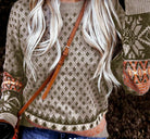 Desert Print Pullover Sweater - Deadwood South Boutique & Company LLC