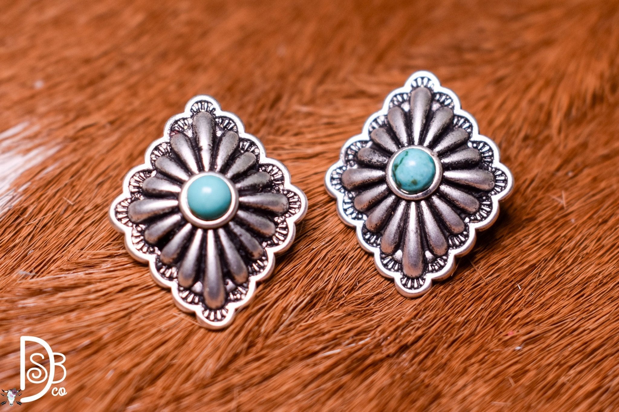 Diamond Concho Fashion Studs - Deadwood South Boutique & Company LLC
