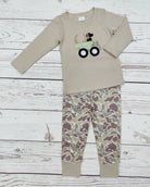 Dog Applique’ Camouflage Boys Pants Set - Deadwood South Boutique & Company LLC