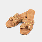 Donatella Flat Sandal - Deadwood South Boutique & Company LLC
