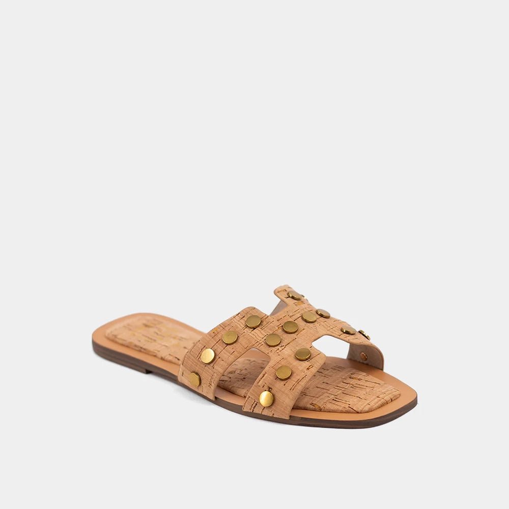 Donatella Flat Sandal - Deadwood South Boutique & Company LLC