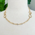 Double Equestrian Chain Necklace - Deadwood South Boutique & Company LLC