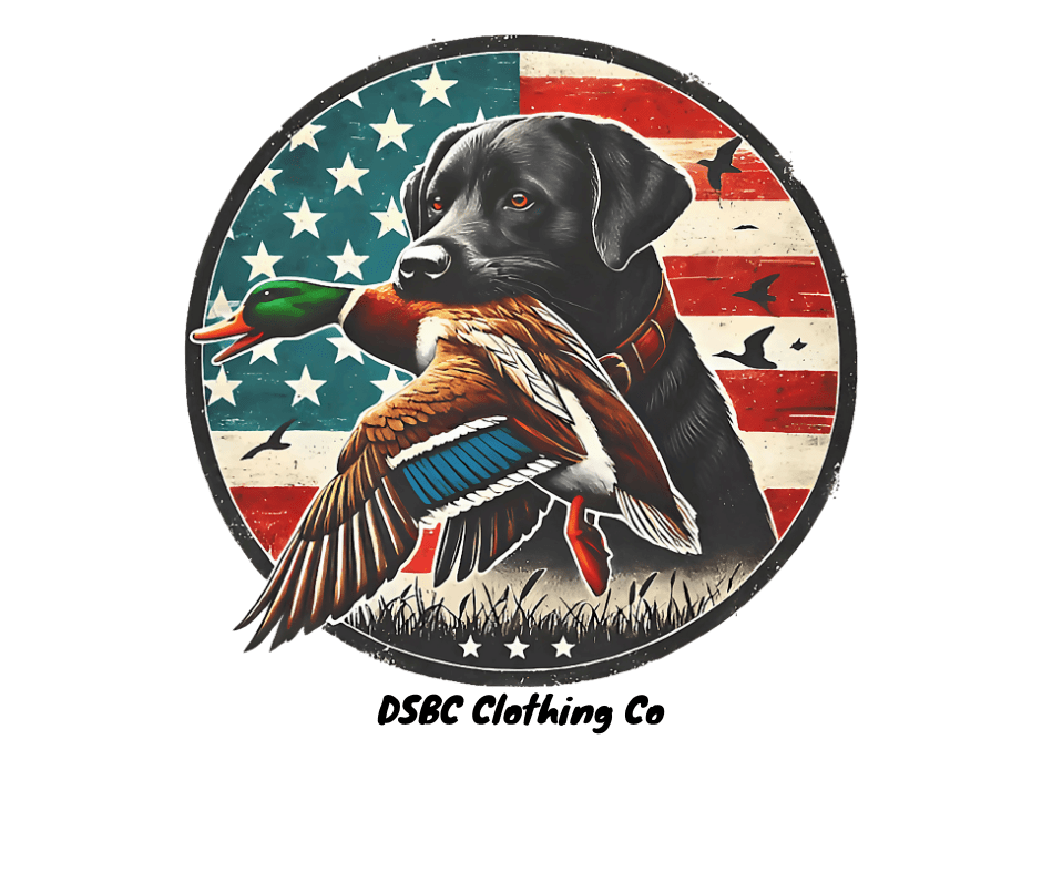 DSBC Patriotic Retriever Sticker - Deadwood South Boutique & Company LLC