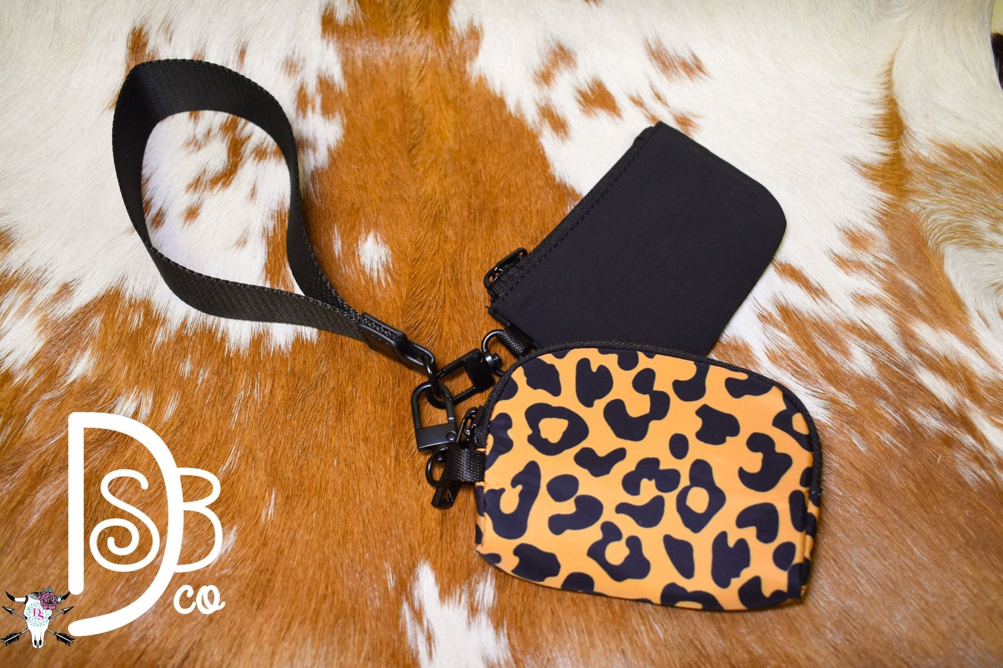 Dual Pouch Wristlet Wallet - Deadwood South Boutique & Company LLC