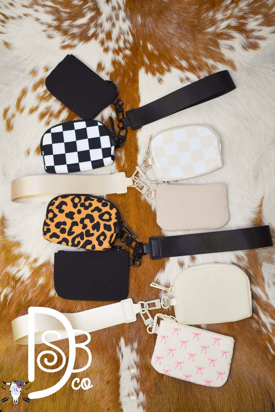 Dual Pouch Wristlet Wallet - Deadwood South Boutique & Company LLC