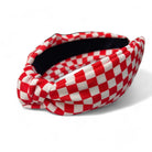 Checkered Game Day Headband-Accessories-Deadwood South Boutique & Company LLC-Deadwood South Boutique, Women's Fashion Boutique in Henderson, TX